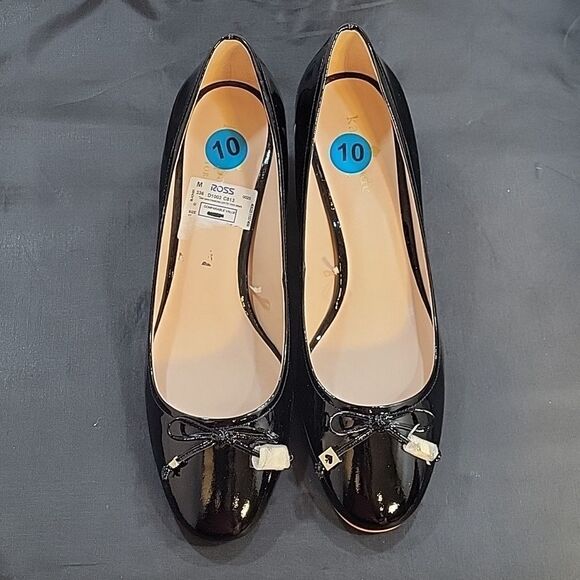 BRAND NEW KATE SPADE NEW YORK WOMEN'S BEV BOW PATENT LEATHER BLOCK HEEL - Picture 2 of 15